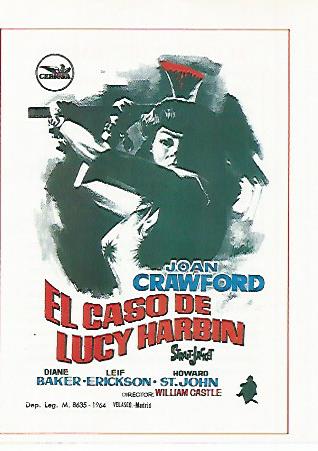 CROMO CINE 1503: EL CASO DE LUCY HARBIN