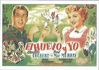 CROMO CINE 1512: EL HUEVO Y YO