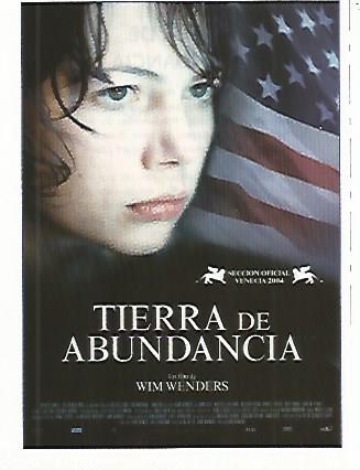 CROMO CINE 1517: TIERRA DE ABUNDANCIA