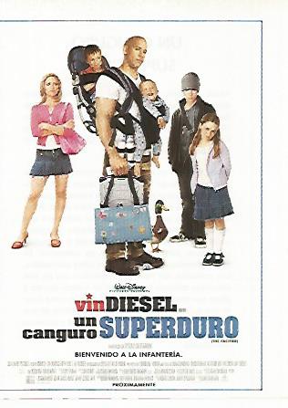 CROMO CINE 1519: UN CANGURO SUPERDURO