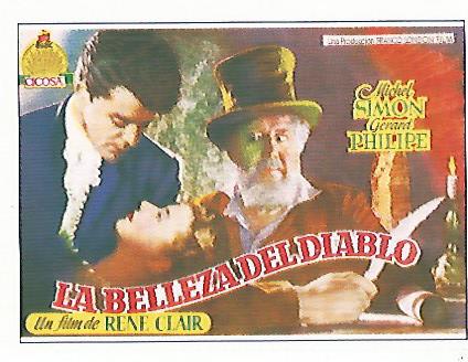CROMO CINE 1527: LA BELLEZA DEL DIABLO