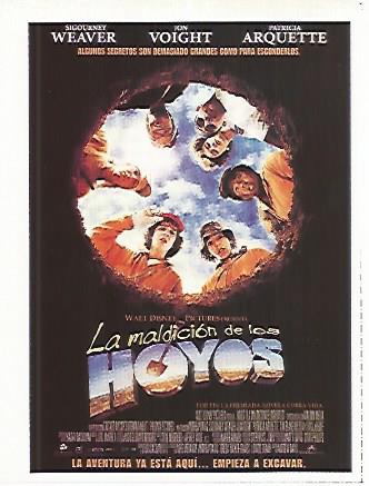 CROMO CINE 1529: LA MALDICION DE LOS HOYOS