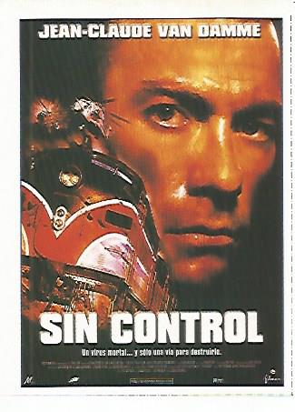 CROMO CINE 1531: SIN CONTROL