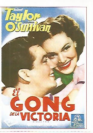 CROMO CINE 1537: EL GONG DE LA VICTORIA