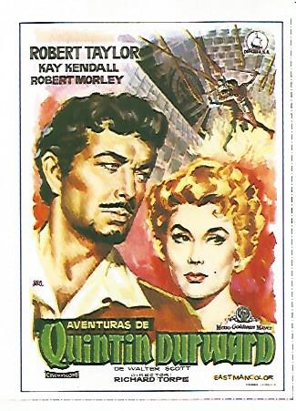 CROMO CINE 1538: AVENTURAS DE QUINTIN DURWARD