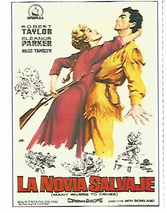 CROMO CINE 1539: LA NOVIA SALVAJE