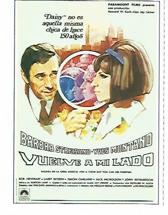 CROMO CINE 1545: VUELVE A MI LADO