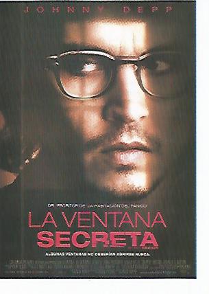 CROMO CINE 1572: LA VENTANA SECRETA