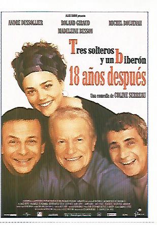 CROMO CINE 1578: TRES SOLTEROS Y UN BIBERON 18 AÑOS DESPUES
