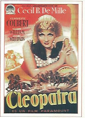 CROMO CINE 1585: CLEOPATRA