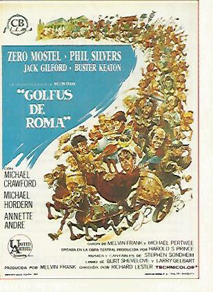 CROMO CINE 1587: GOLFUS DE ROMA