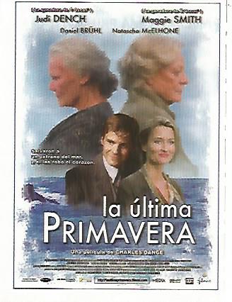 CROMO CINE 1623: LA ULTIMA PRIMAVERA