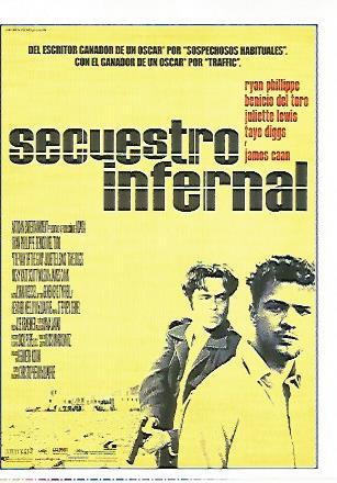 CROMO CINE 1628: SECUESTRO INFERNAL