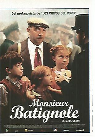 CROMO CINE 1638: MONSIEUR BATIGNOLE