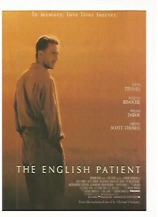 CROMO CINE 1664: EL PACIENTE INGLES
