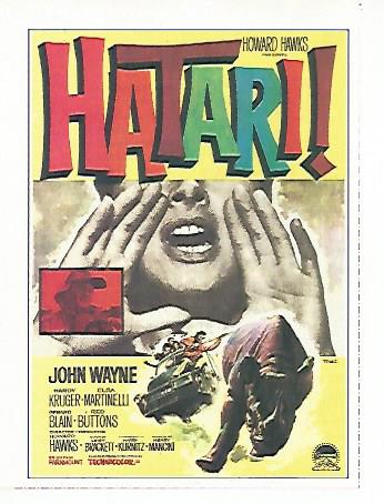 CROMO CINE 1671: HATARI