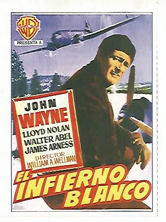CROMO CINE 1675:EL INFIERNO BLANCO