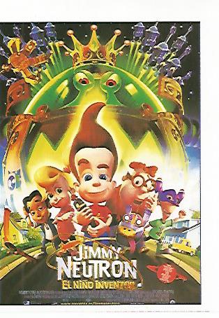 CROMO CINE 1684: JIMMY NEUTRON EL NIÑO INVENTOR