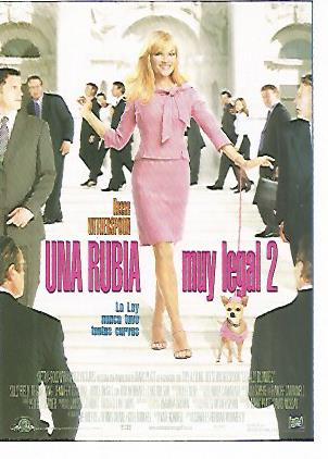 CROMO CINE 1690: UNA RUBIA MUY LEGAL 2
