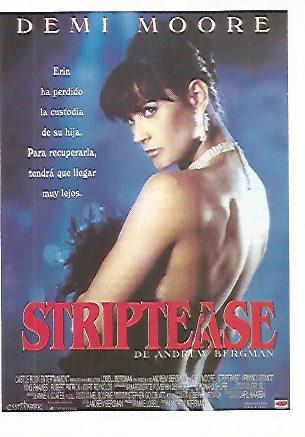 CROMO CINE 1696:STRIPTEASE