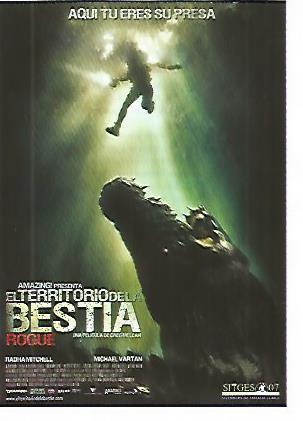 CROMO CINE 1707: EL TERRITORIO DE LA BESTIA