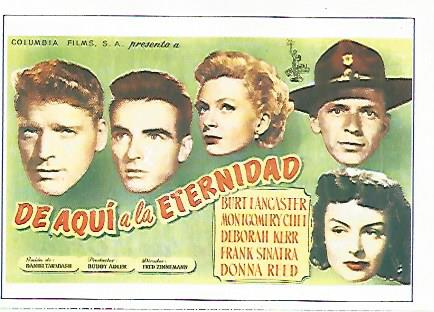 CROMO CINE 1723: DE AQUI A LA ETERNIDAD