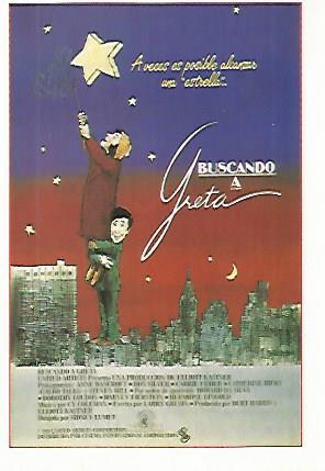 CROMO CINE 1735: BUSCANDO A GRETA