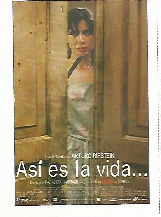 CROMO CINE 1738: ASI ES LA VIDA