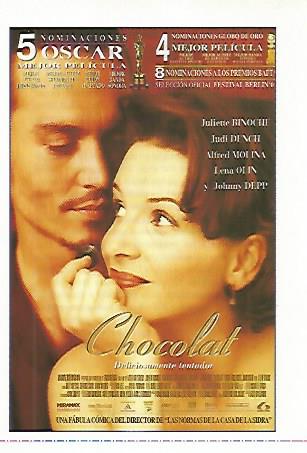 CROMO CINE 1744: CHOCOLAT