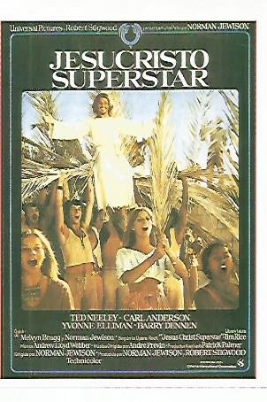 CROMO CINE 1749: JESUCRISTO SUPERSTAR