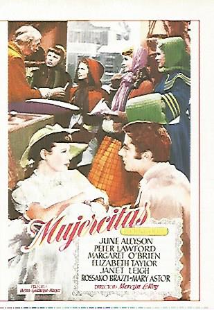 CROMO CINE 1756: MUJERCITAS
