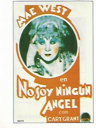 CROMO CINE 1763: NO SOY NINGUN ANGEL