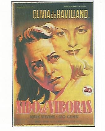 CROMO CINE 1776: NIDO DE VIBORAS
