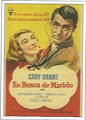CROMO CINE 1795: EN BUSCA DE MARIDO