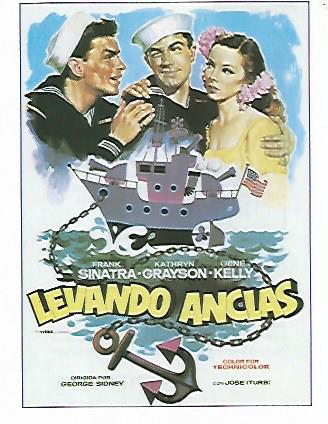 CROMO CINE 1809: LEVANDO ANCLAS