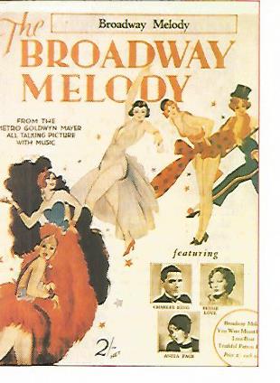 CROMO CINE 1818: MELODIAS DE BROADWAY