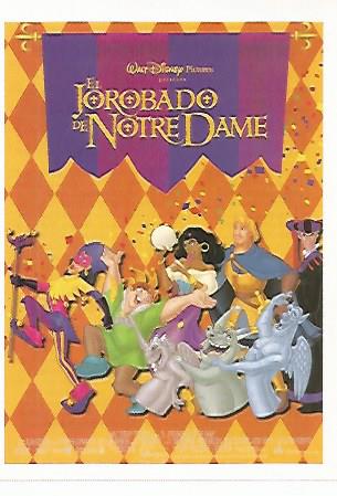CROMO CINE 1819: EL JOROBADO DE NOTRE DAME