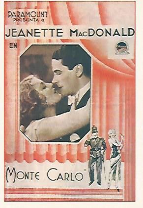 CROMO CINE 1827: MONTECARLO