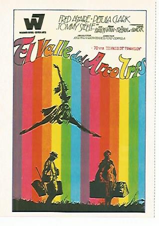 CROMO CINE 1831: EL VALLE DEL ARCO IRIS
