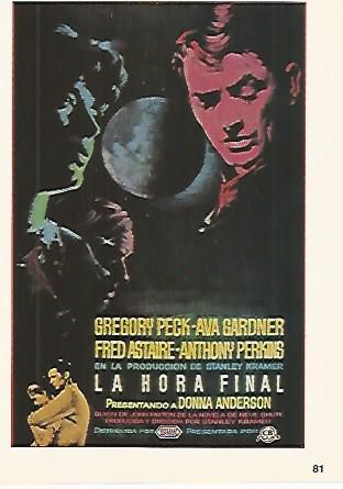 CROMO CINE 1837: LA HORA FINAL