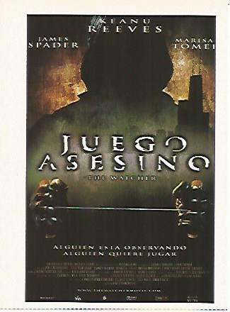 CROMO CINE 1839: JUEGO ASESINO
