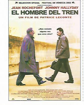 CROMO CINE 1841: EL HOMBRE DEL TREN
