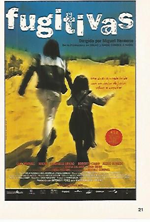 CROMO CINE 1853: FUGITIVAS