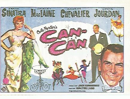 CROMO CINE 1854: CAN CAN