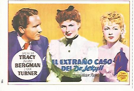 CROMO CINE 1861: EL EXTRAÑO CASO DEL DR. JECKYLL