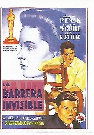 CROMO CINE 1867: LA BARRERA INVISIBLE