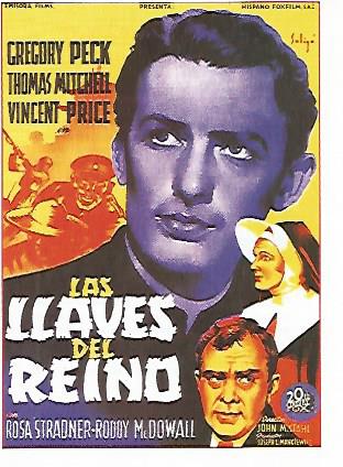 CROMO CINE 1869: LAS LLAVES DEL REINO