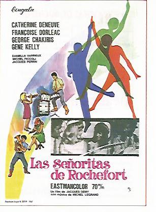 CROMO CINE 1881: LAS SEÑORITAS DE ROCHEFORT