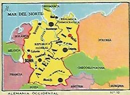 CROMO COLECCION UNIVERSAL 1899: ALEMANIA OCCIDENTAL. Numero 10