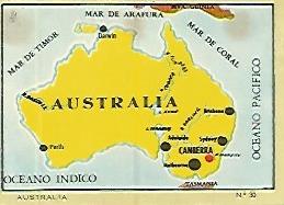 CROMO COLECCION UNIVERSAL 1906: AUSTRALIA.Numero 30